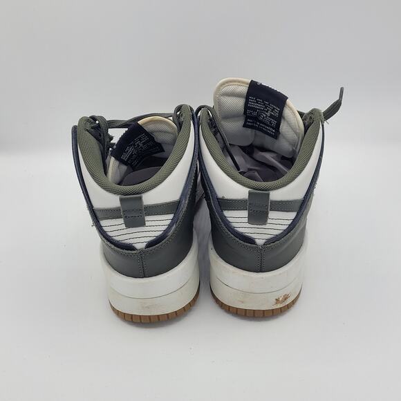 Nike Dunk High Ups dh3718-103 gray white men\'s size 8.5 main image 7